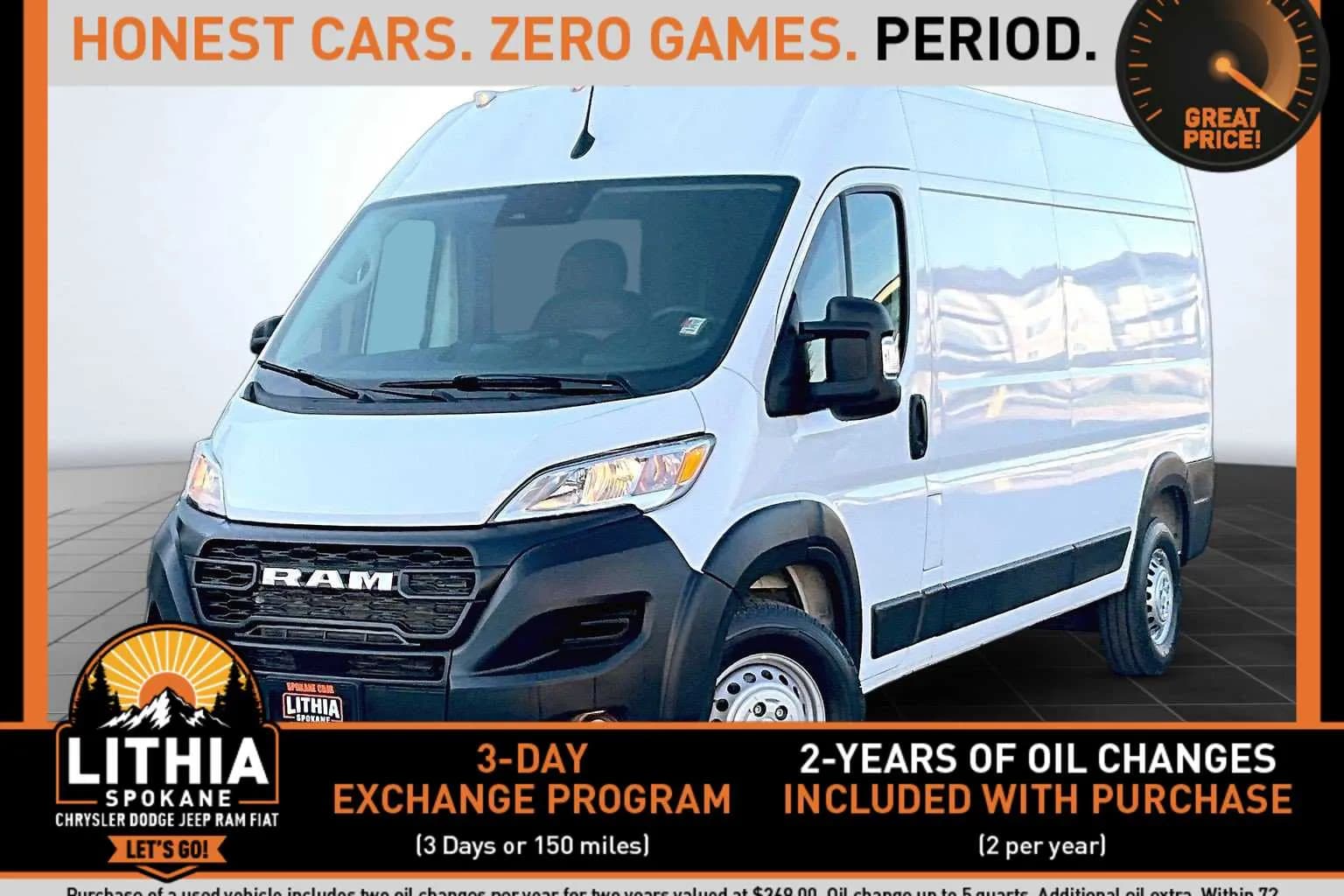 2025 Ram ProMaster - Vans