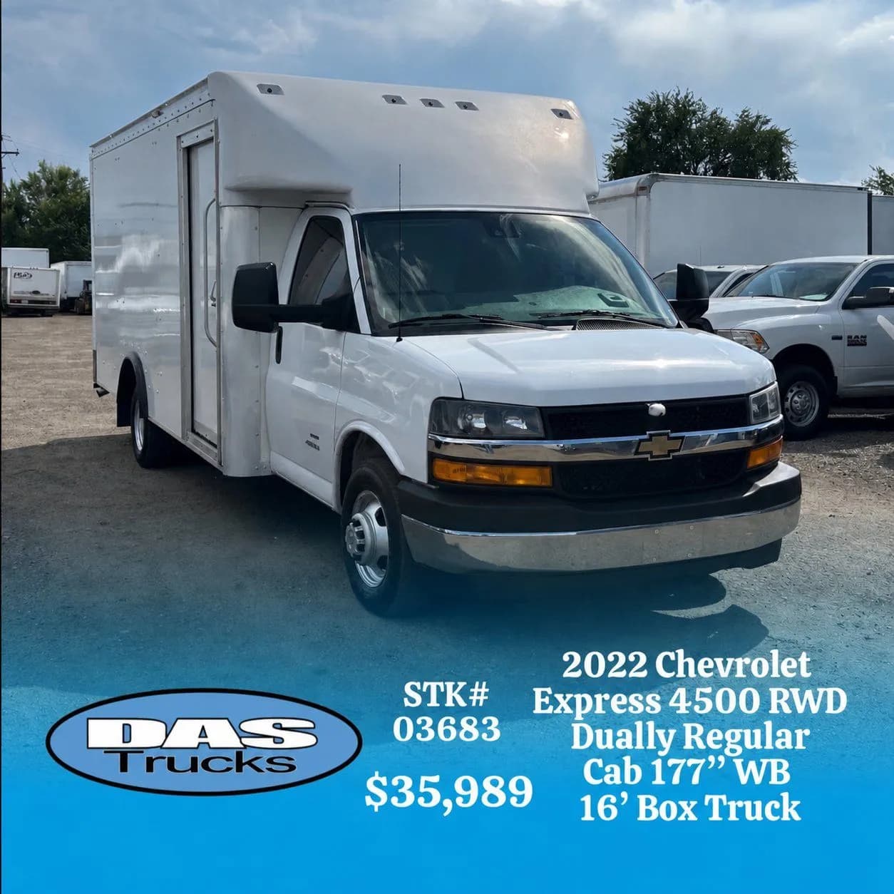 2022 Chevrolet Express 4500 - Box