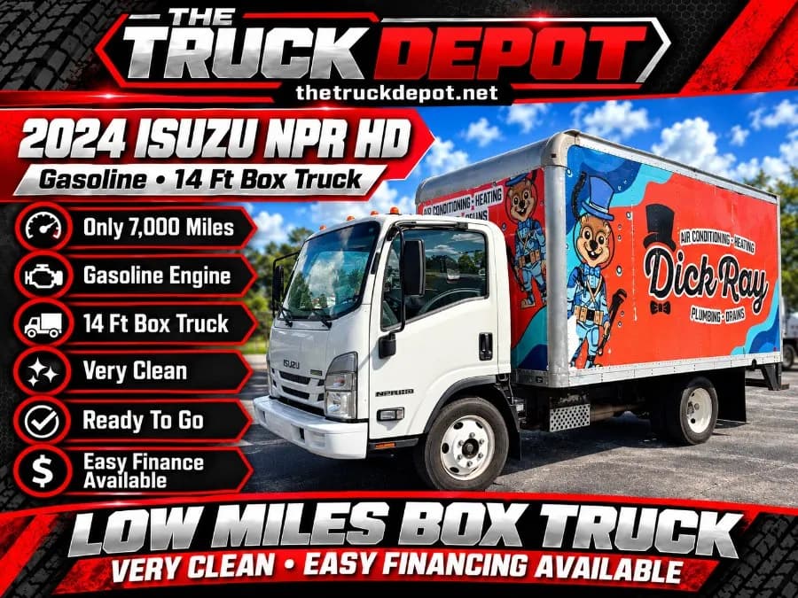 2024 Isuzu NPR HD 14 Feet - Box