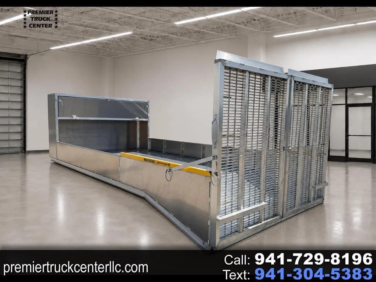 2025 Premier Truck Bodies Aluminum Landscape Dovetail 14' + 4' x 96" - Landscape