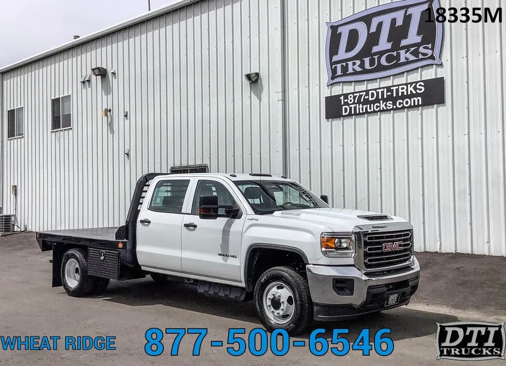 2019 GMC Sierra 3500HD CC - Flatbed