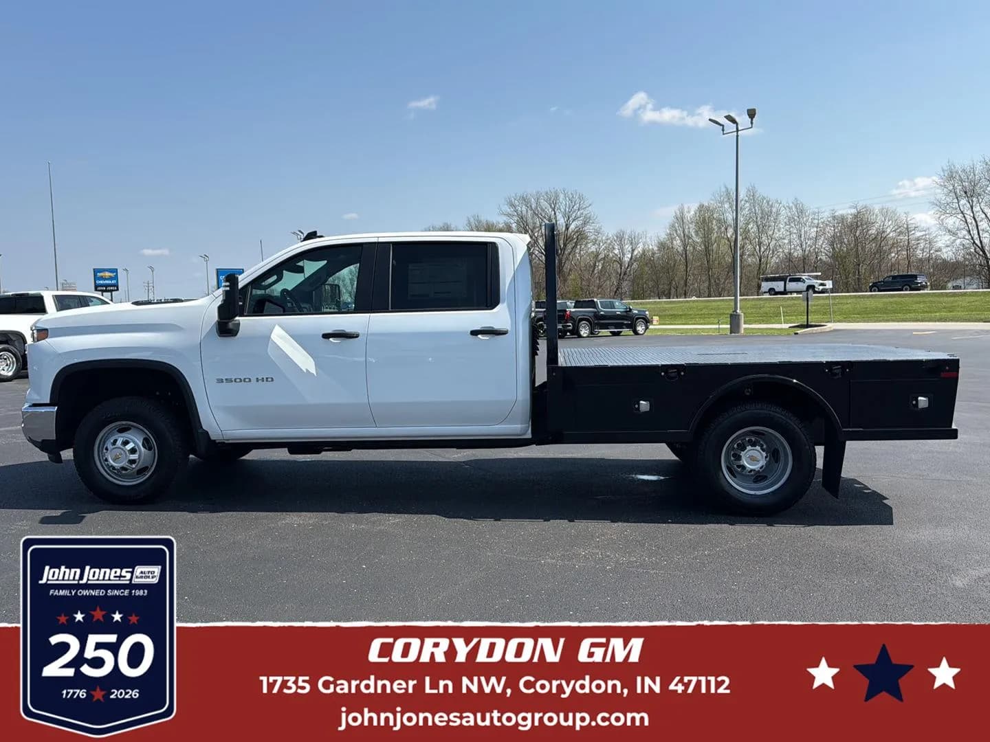 2026 Chevrolet Silverado 3500 Crew Cab - Flatbed