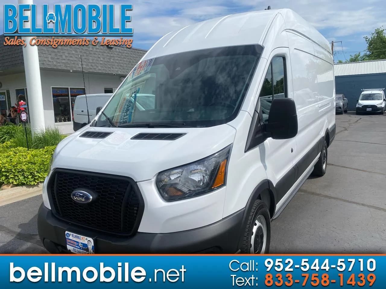 2023 Ford Transit Cargo Van T-250 148" EL Hi Rf 9070 - Vans