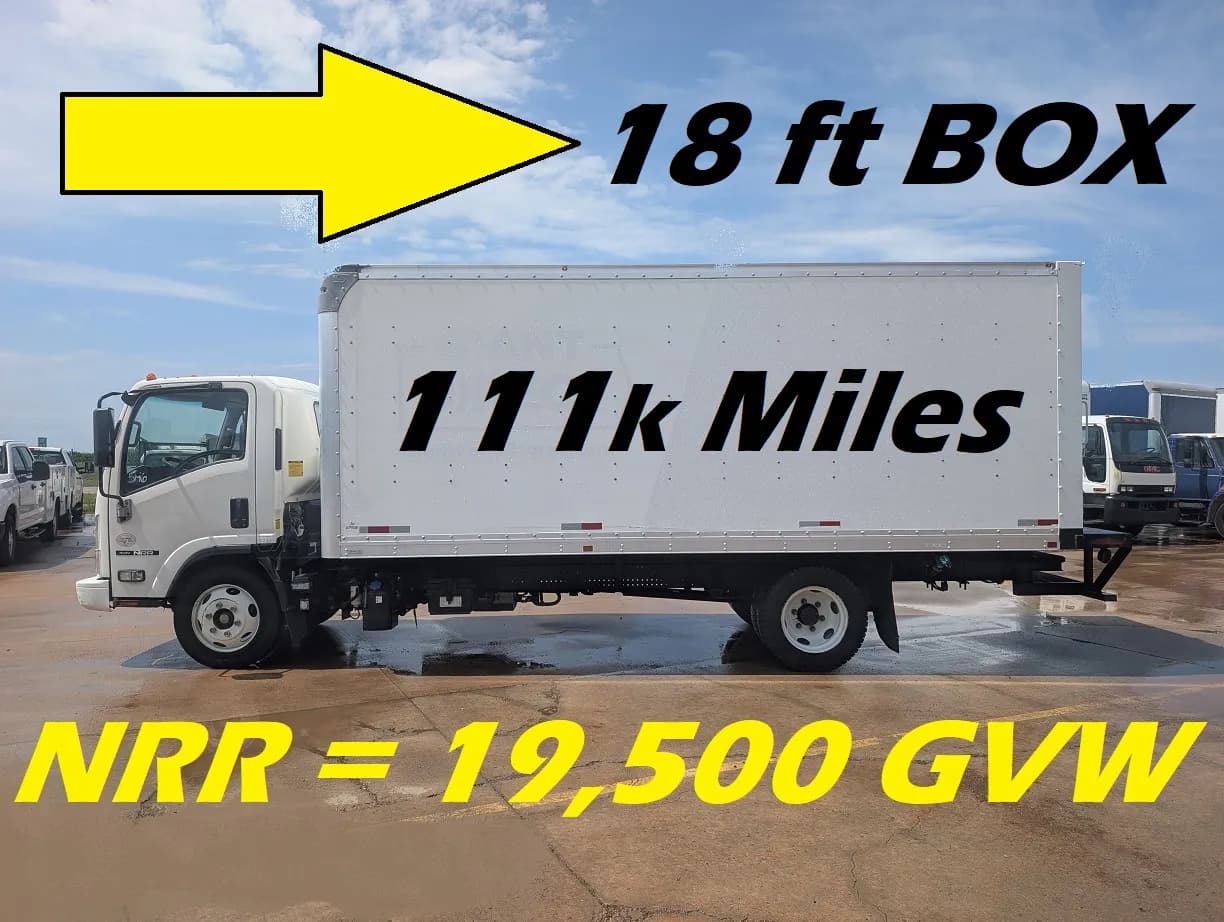 2022 Isuzu NRR - Turbo Diesel - 18 ft - Box