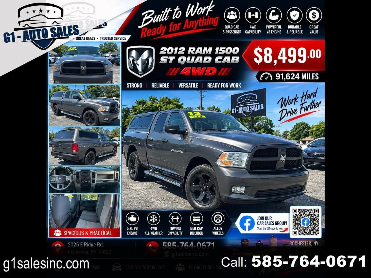 2012 Ram 1500 ST - Pickup