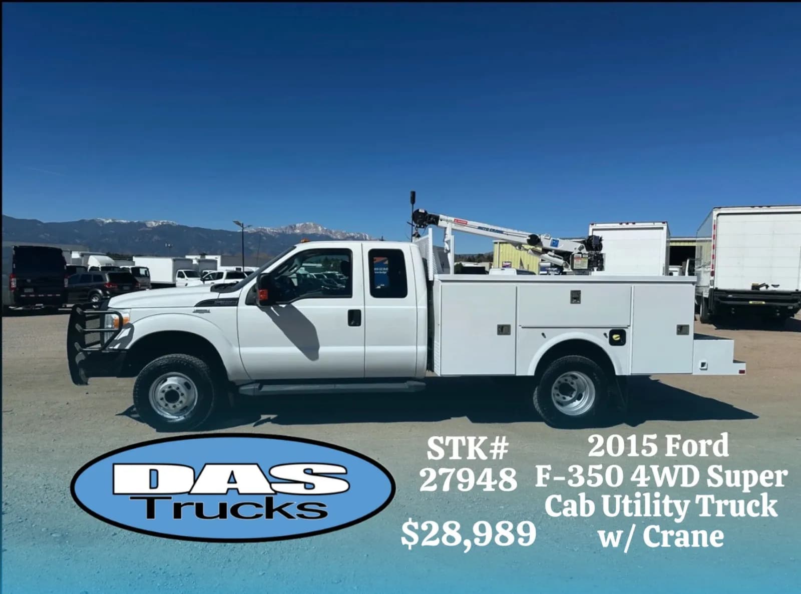 2015 Ford F-350 - Crane