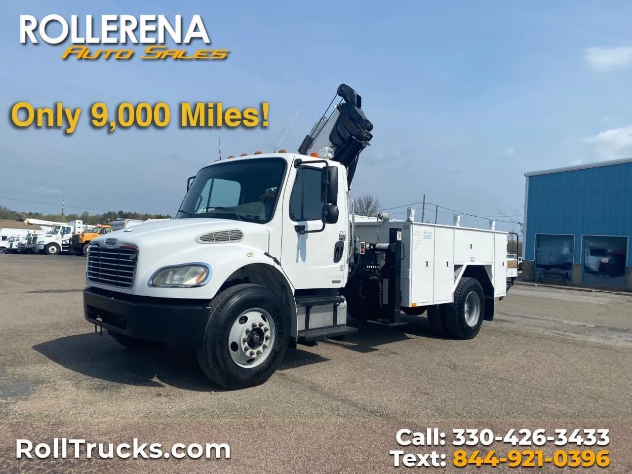 2008 Freightliner M2 106 - Crane