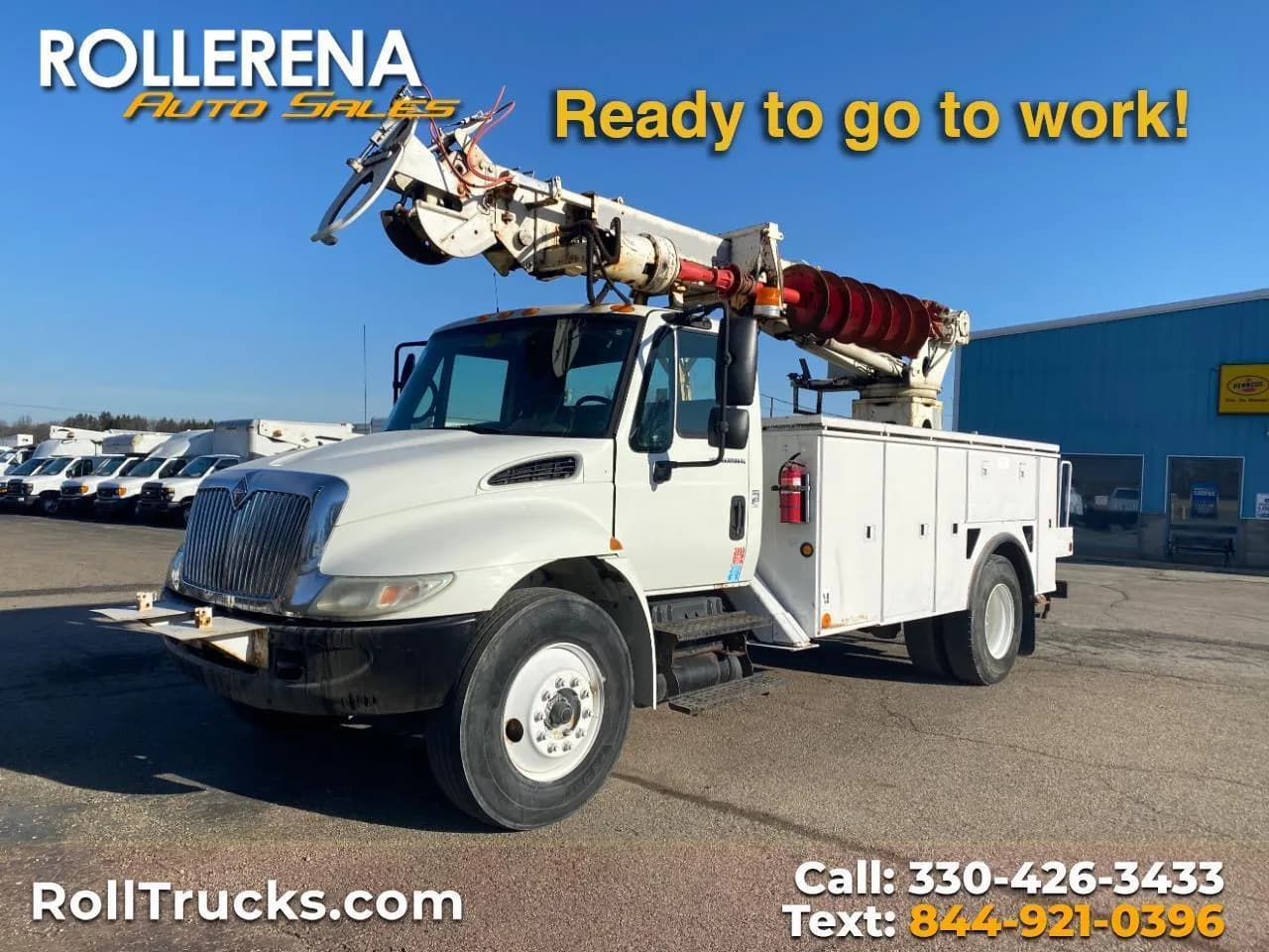 2006 International 4300 Digger Derrick - Crane