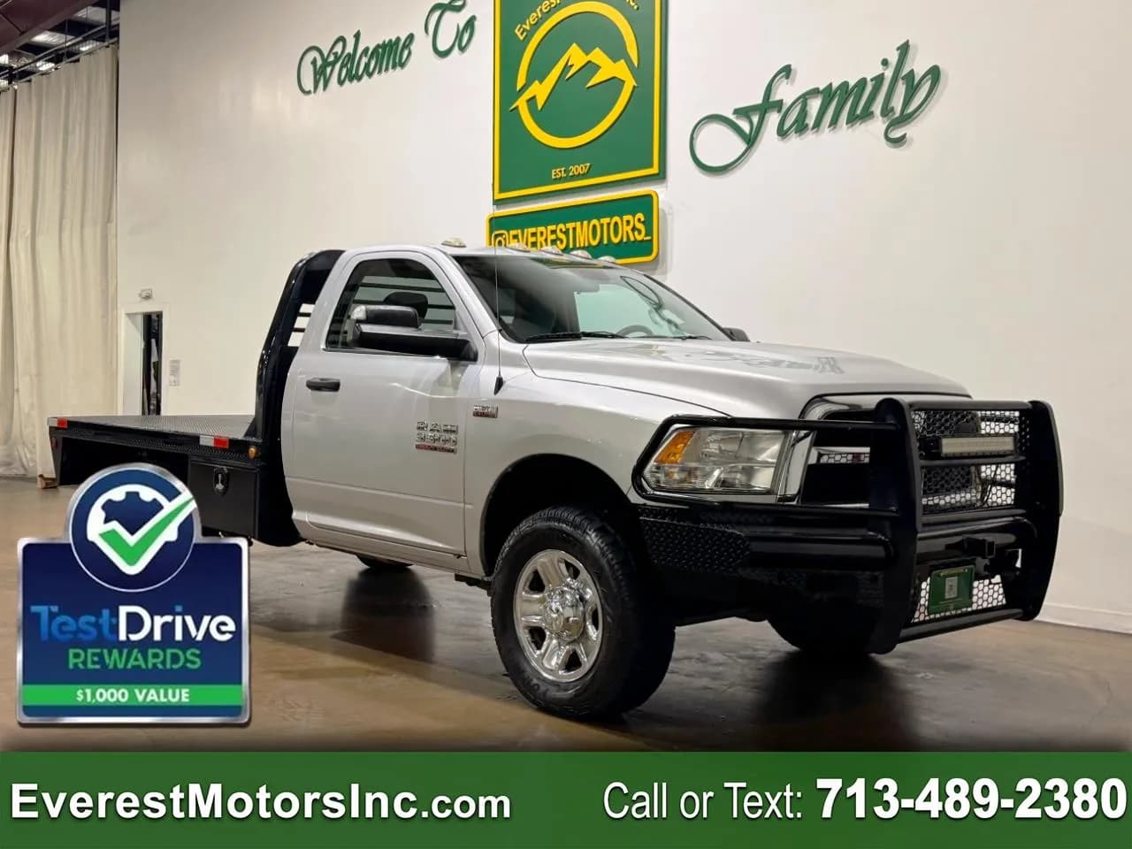 2018 Ram 3500 - Flatbed
