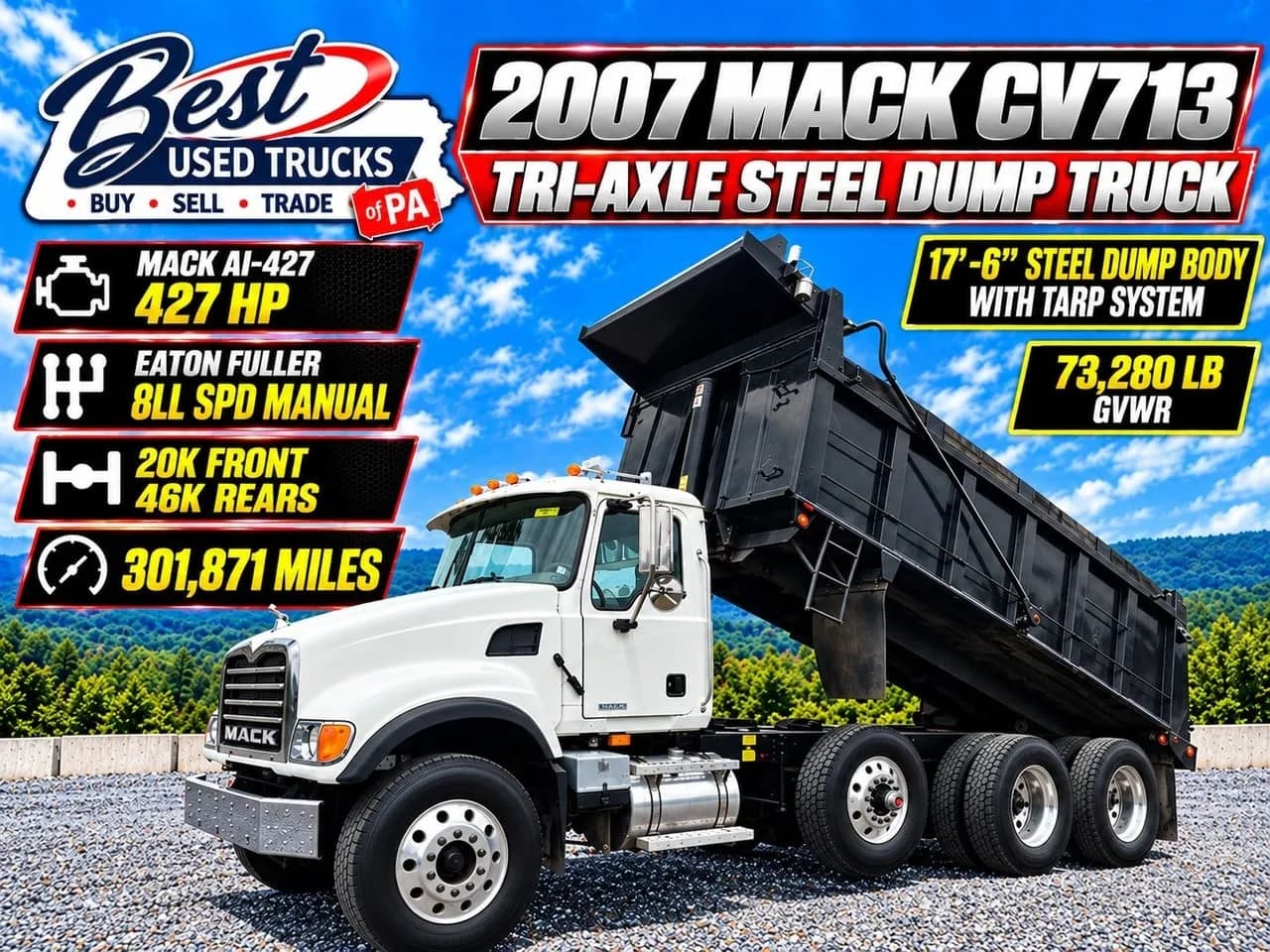 2007 Mack CV713 - Dump