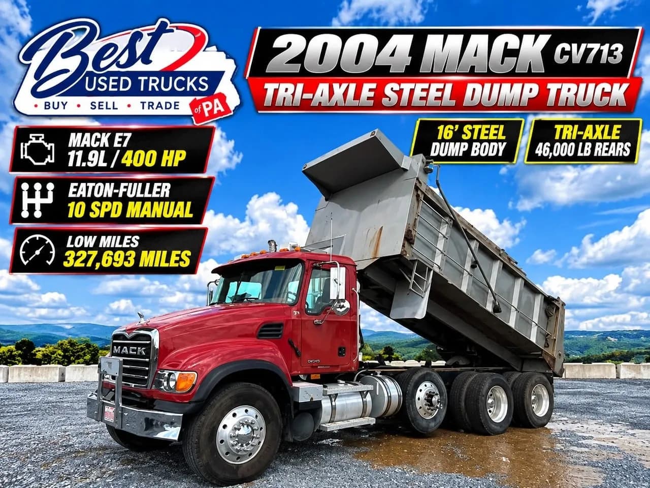 2004 Mack CV713 - Dump