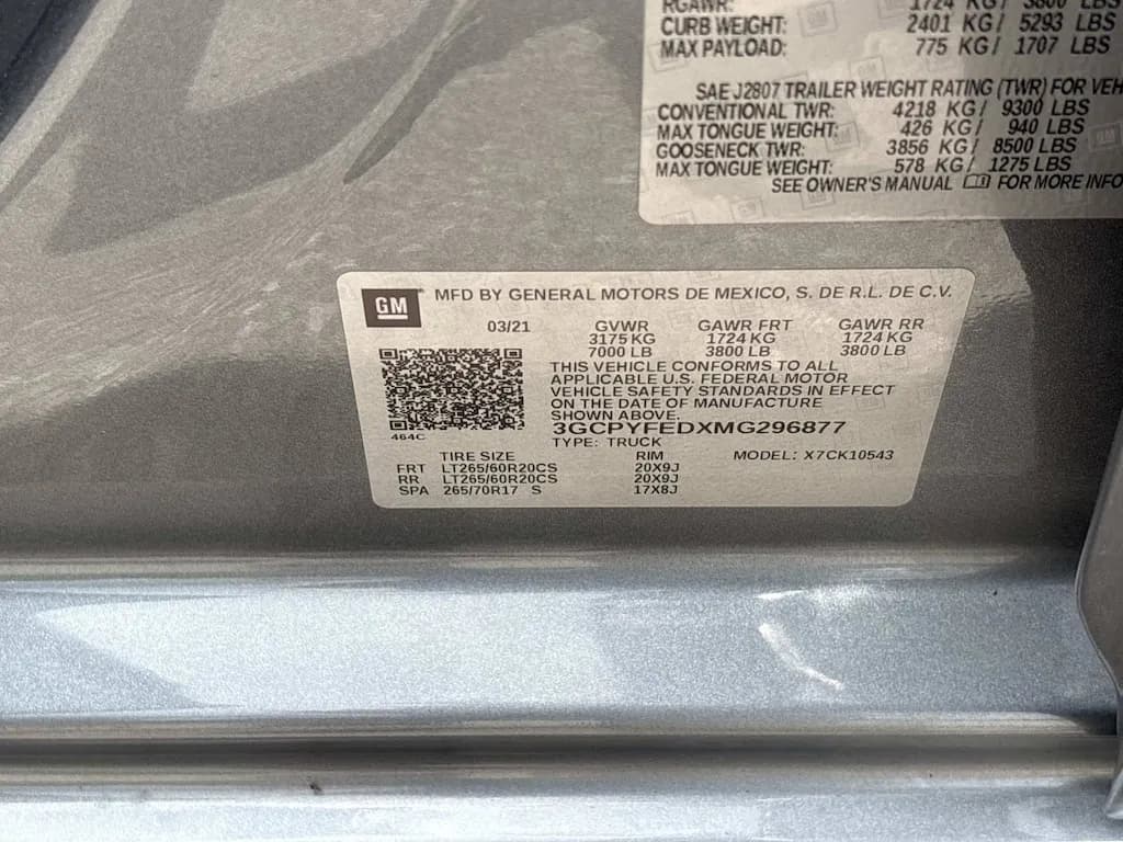 2021 Chevrolet Silverado 1500 - Pickup