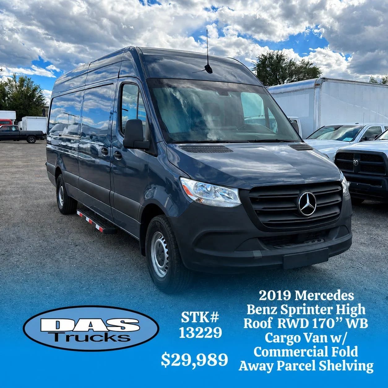 2019 Mercedes-Benz Sprinter Cargo Van 2500 - Vans