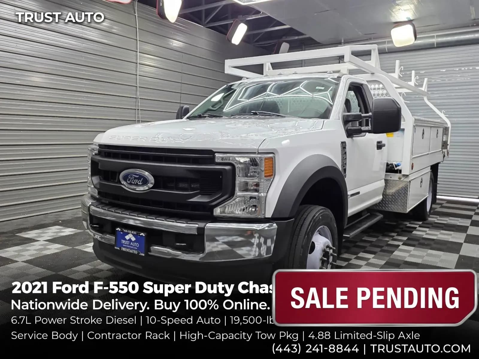 2021 Ford F-550 Super Duty Chassis - Service